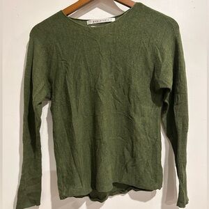 MAX‎ STUDIO Green Wool Sweater